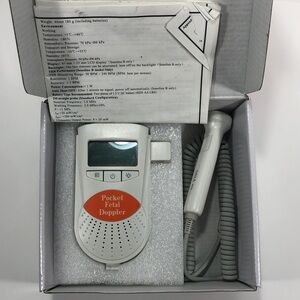 Pocket Fetal Doppler - White
